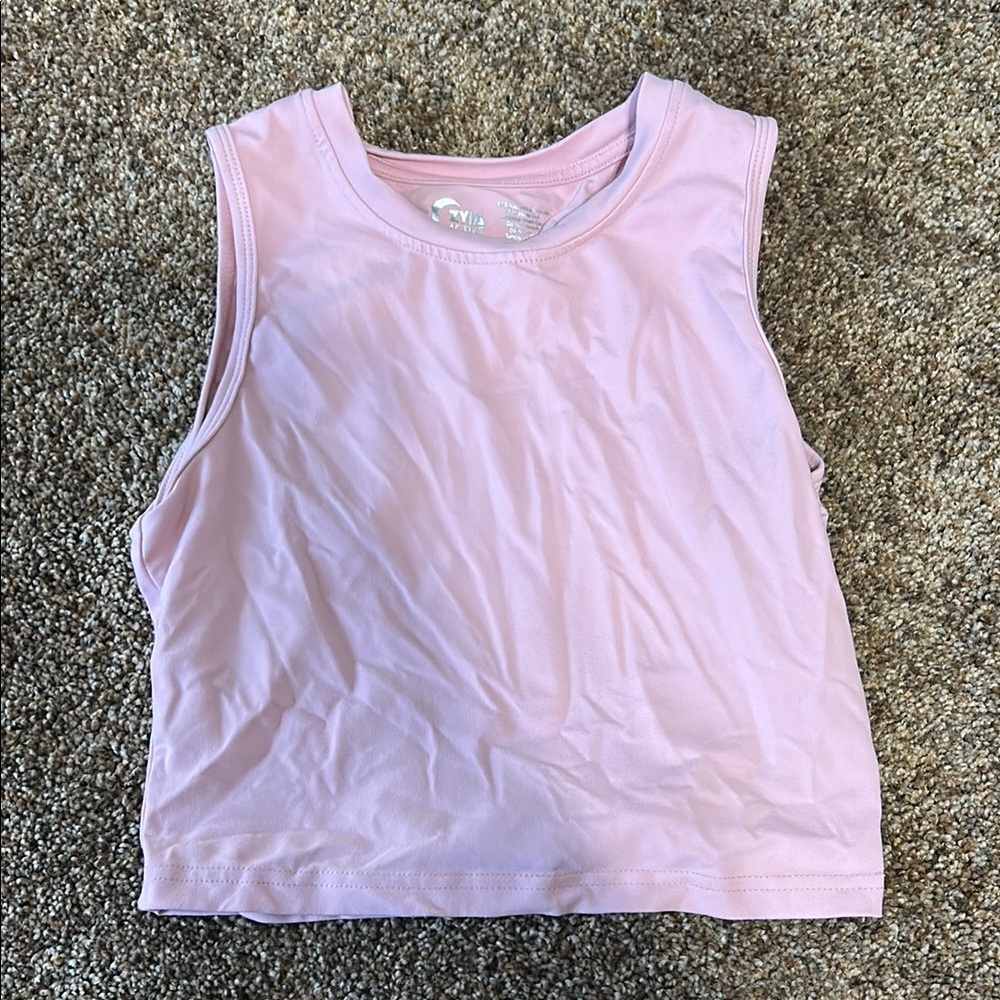 Zyia Light Pink Crop Top